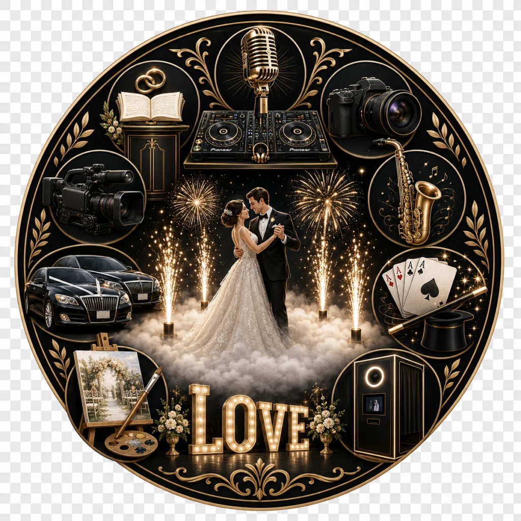 Ultimate one-stop wedding experience package icon